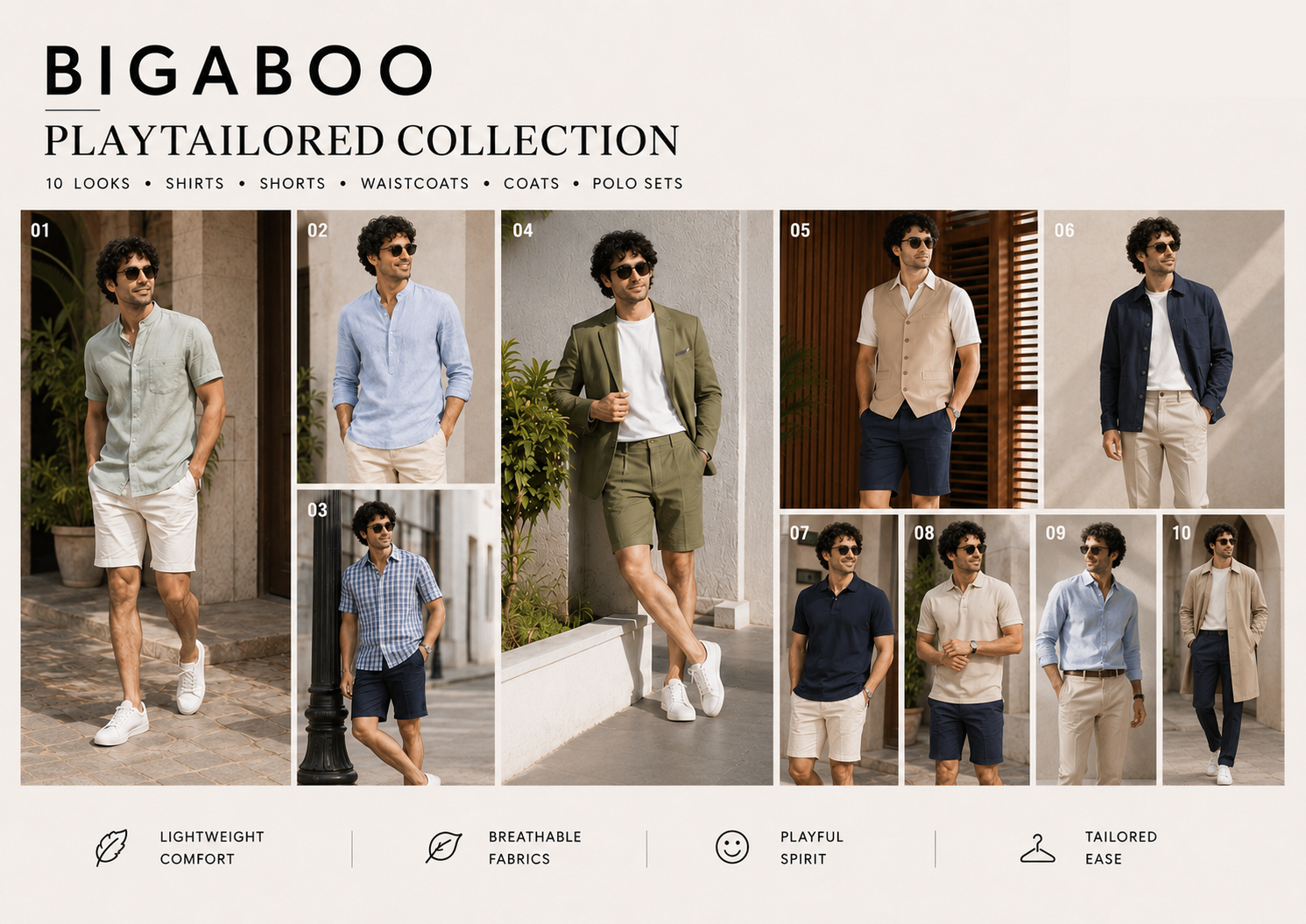Bigaboo Playtailored Collection catalogue spread
