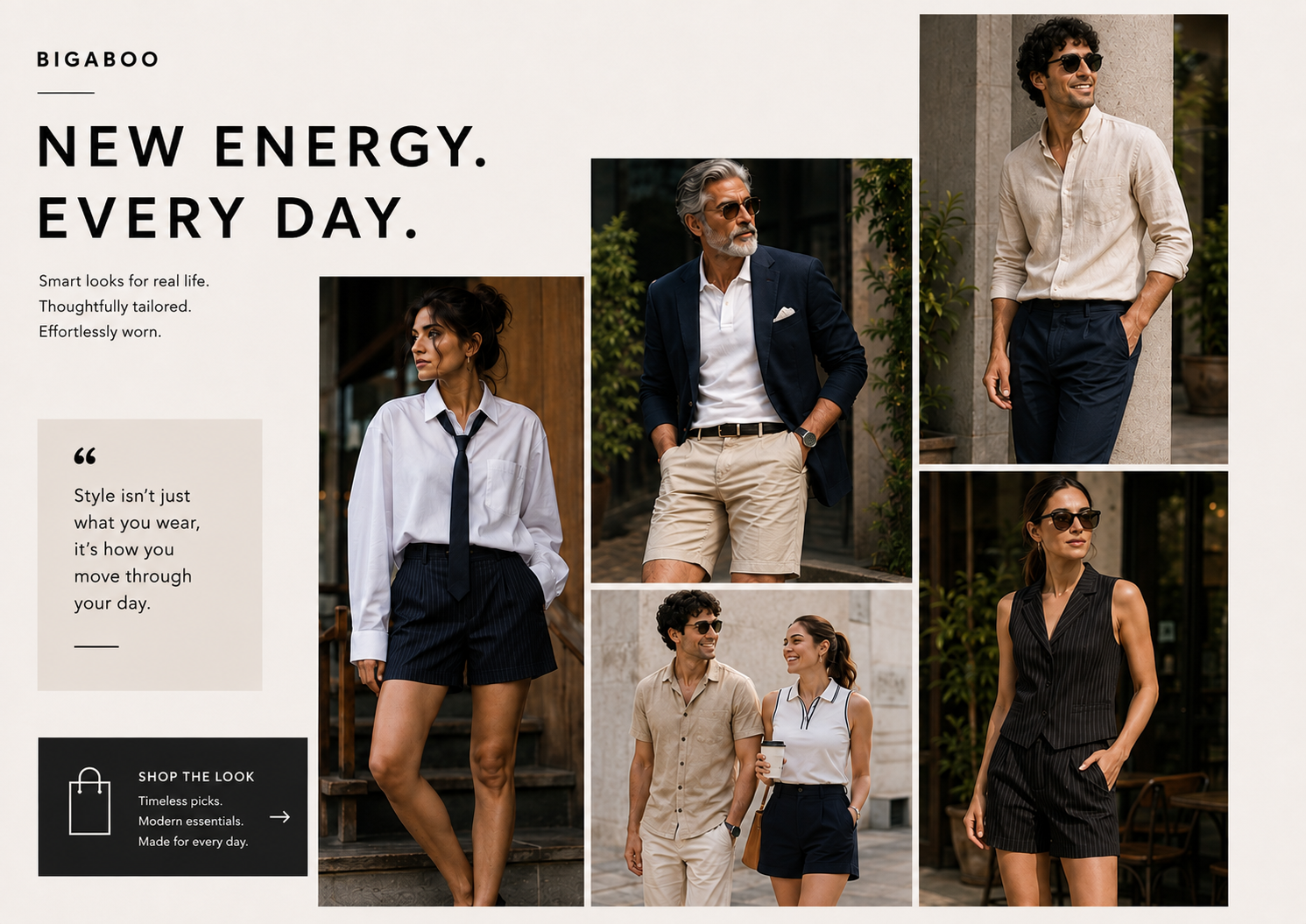 Bigaboo New Energy Every Day catalogue spread